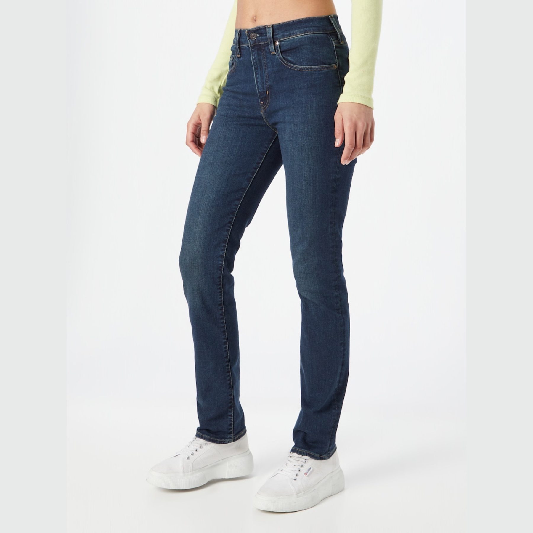Jean Levi's 724 High Rise Straight — W26 L28